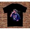Черная футболка J Cole с автографом для фаната, все размеры