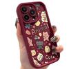 Чехол-лестница на весь экран для мелких животных - Подходит для Apple 17 Pro Max, 16, Graffiti 15, Милый 14/13 Pro