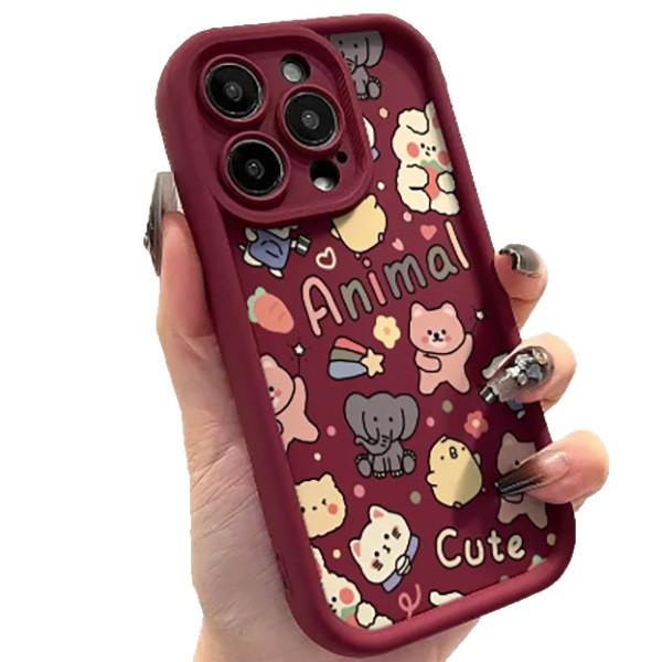 Чехол-лестница на весь экран для мелких животных - Подходит для Apple 17 Pro Max, 16, Graffiti 15, Милый 14/13 Pro
