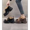 Fashion 2025 New Style Thick-Soled Loafers Women's Plush Warm Snow Boots Winter Increased Height Shoes Platform Shoes