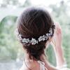 Головной убор Головной убор Свадебный Цветок Повязка для волос Украшение для волос Цветок из стразов Повязка на голову Свадебная повязка на голову