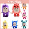 Adorable Oddbods 23cm Plush Soft Cuddly Toy Newt Bubbles Pogo Zee Jeff Fuse Slick Doll