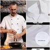 Поварская рабочая униформа с коротким рукавом