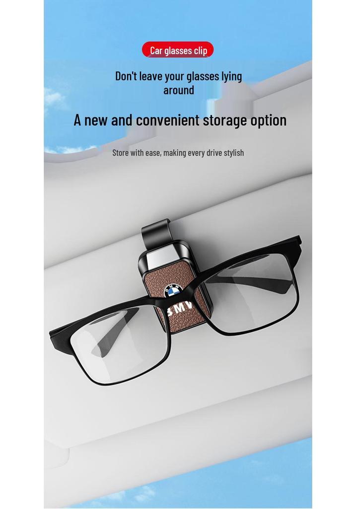 BYD Han Car Sunglasses Sun Visor Clip Storage & Interior Decoration Clip