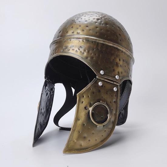Handmade Medieval Warrior Battle Helmet for Roleplaying Games Steel Helmet