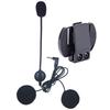 Motorcycle Intercom Accessories for Microphone Headphone Hard Cable Headset and Clip for Motorcycle BT Bluetooth Intercom V6/V4,