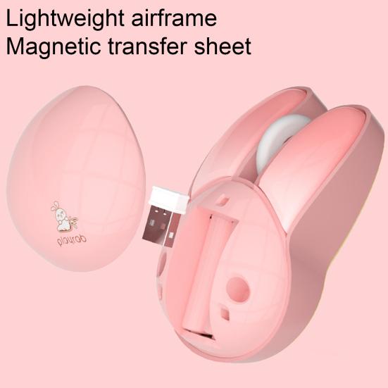 Беспроводная мышь Cute Rabbit, эргономичная, удобная ручка, 1200 точек на дюйм, Plug-Play, беспроводная бесшумная мышь, компьютерные аксессуары, мышь для ноутбука, планшета, офисные принадлежности