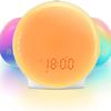 Светодиодный будильник с имитацией восхода и заката и 7-цветной ночной подсветкой
