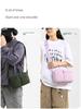 Crossbody Bag Unisex Nylon Multi Compartment Adjustable Strap Daily Commute Travel