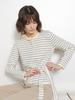 RAYHER Stripe Wrap Cardigan[2Colors]
