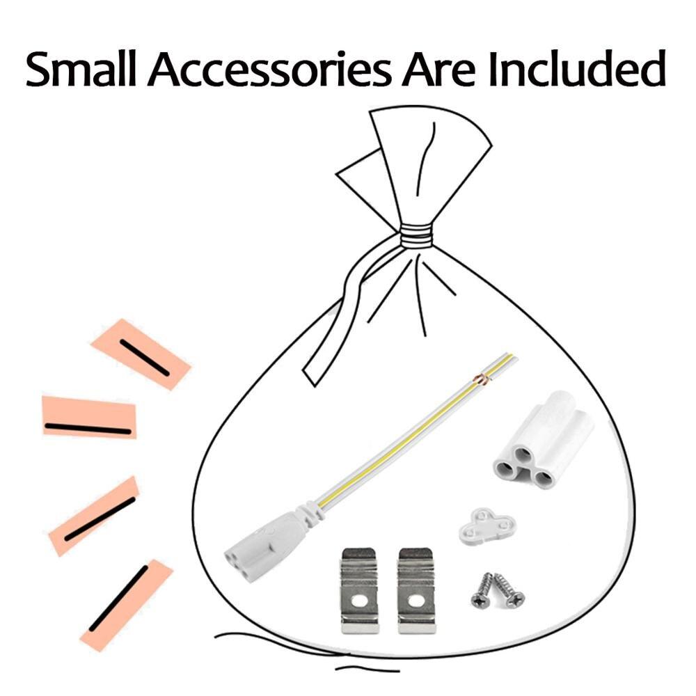 Светильники для кухни T5 6W 10W Tube Bar Lamp 2835 SMD светодиоды 85-265V Светодиодные лампы для украшения спальни Кнопочный переключатель luminaria с вилкой европейского стандарта