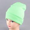 Мужская вязаная шапка-бини Осень Весна Повседневная Дешевые шапки Теплая шапка-чулок Эластичная Один размер Уличная шапка