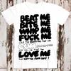 230 г/м² 100% хлопок Beat Bite Whip Cum Me Adam Ants Seditionaries бестселлер футболка музыка ретро топ футболка подарок крутой унисекс 8495