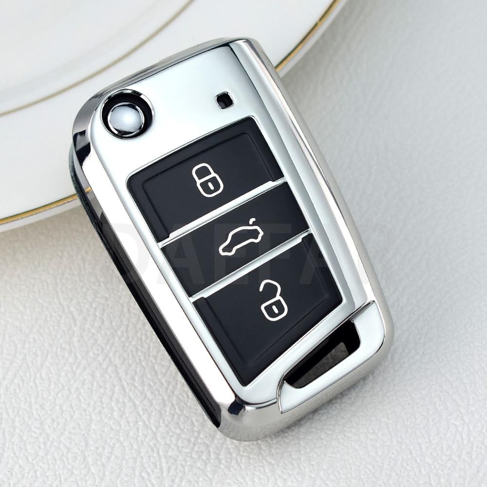 Подходит для Volkswagen Vw Golf 7 Gti Mk7 R Touran Skoda Octavia 3 Superb Karoq Kodiaq Seat Leon Mk3 Ateca ТПУ Чехол-футляр для автобрелока