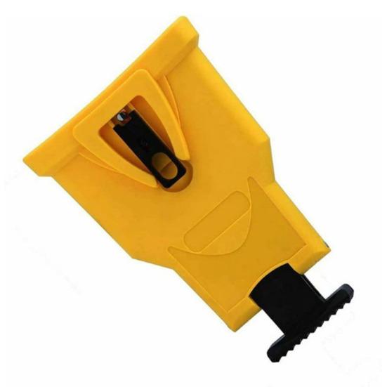 Универсальный набор для заточки цепных пил Простой в использовании инструмент для заточки цепных пил с точильным камнем Портативная заточка цепных пил для 14/16/18/20 дюймов с двумя отверстиями