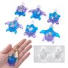 Sea Turtle Keychain Diy Ocean Theme Silicone Mold Handcraft Epoxy Resin Mold