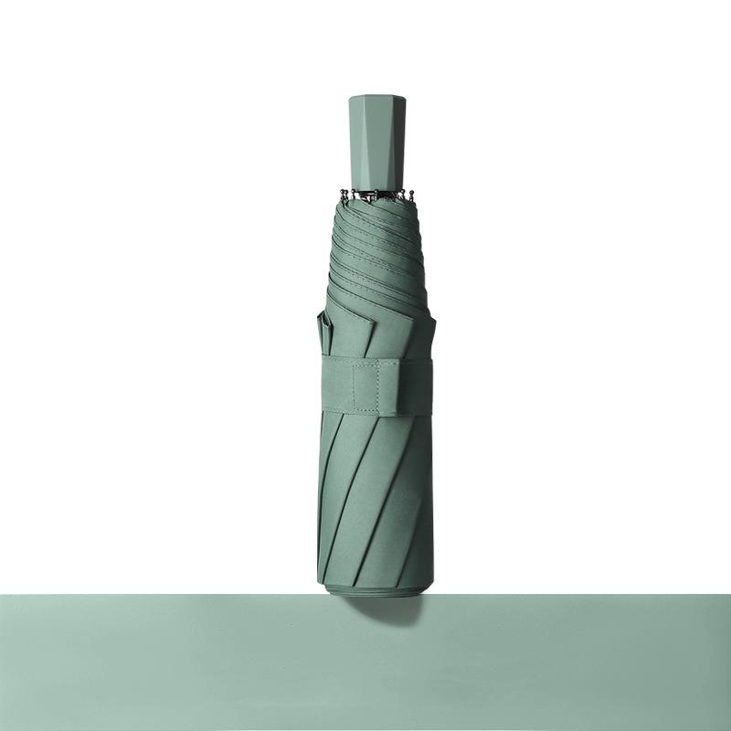 8 Ribs Mini Rain Umbrella Anti UV Sun Umbrella Rain Windproof Light Folding Portable Umbrellas for Women Men Children