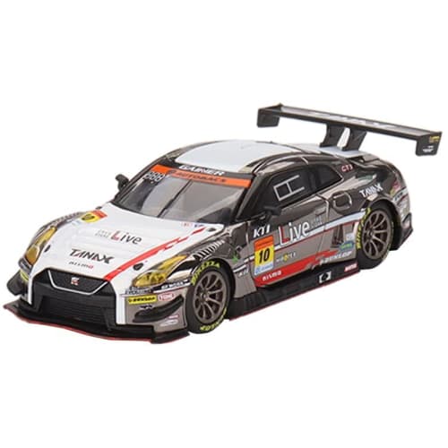 TrueScale Miniatures MINI GT 1/64 TANAX GAINER GT-R SUPER GT2022 SERIES #10 GAINER (Left-Hand Drive) Japan Exclusive Finished Model