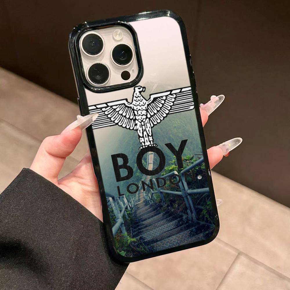 Модный бренд Boy L-London Чехол для телефона для IPhone 17 Pro 16 Plus 16 Pro Max 15 14 13 12 11 PC+TPU Задняя крышка