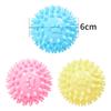 Dog Chew Toys for Cleaning Teeth Pink Soft Rubber Bone Funny Ball Interactive Donut Treat Set for Small Medium Dogs Pet Gifts