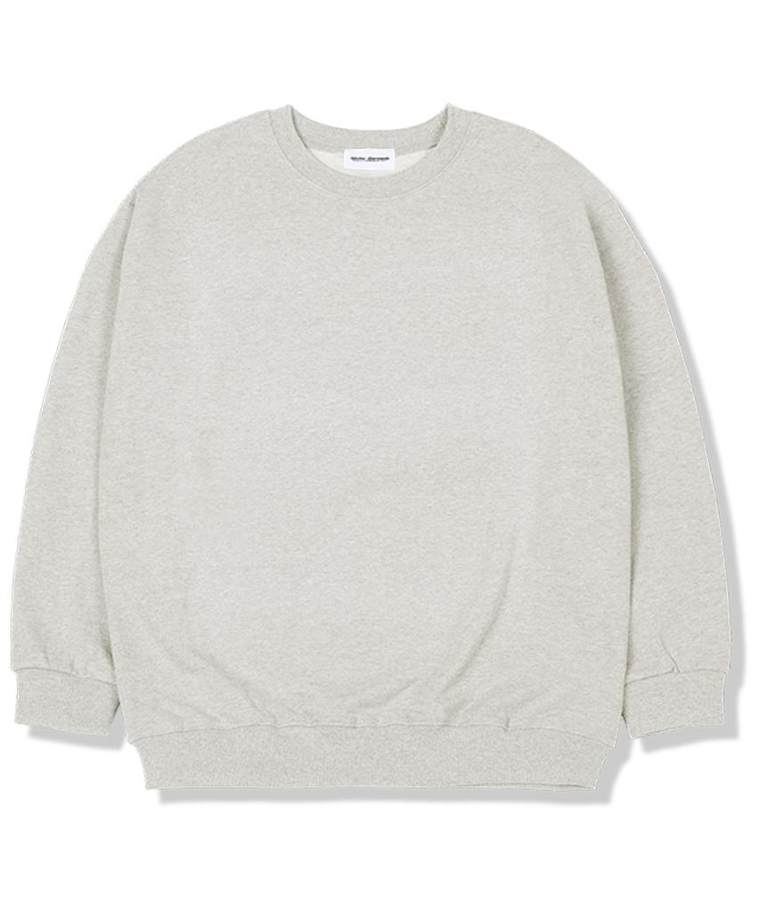 UNION GARMENTS Однотонная оверсайз толстовка с флисовой подкладкой Овсяный