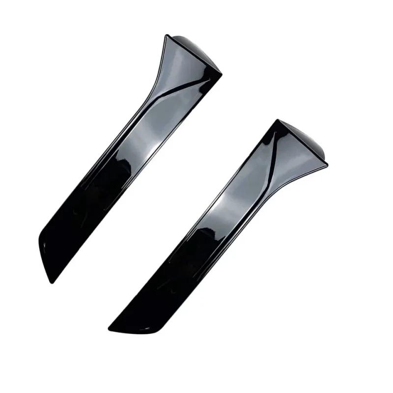2 шт. Накладка на окно автомобиля Спойлер-губа Для Seat Leon 5F FR Mk3 MK3.5 Заднее крыло на крышу Боковая кромка Хвостовая накладка Задний вертикальный спойлер