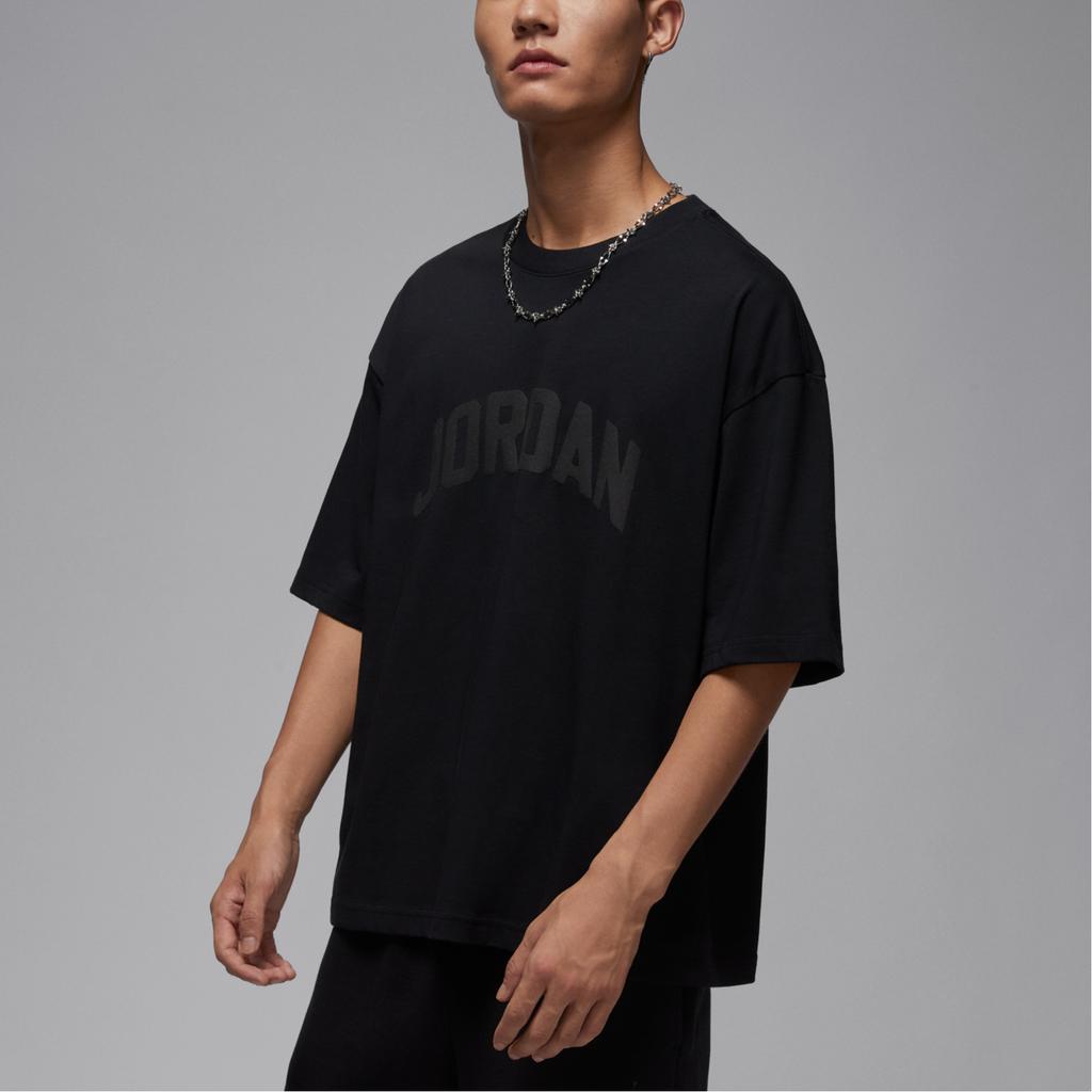 Jordan Футболка мужская из хлопка свободного кроя с коротким рукавом с логотипом Flight Essentials HQ8936010