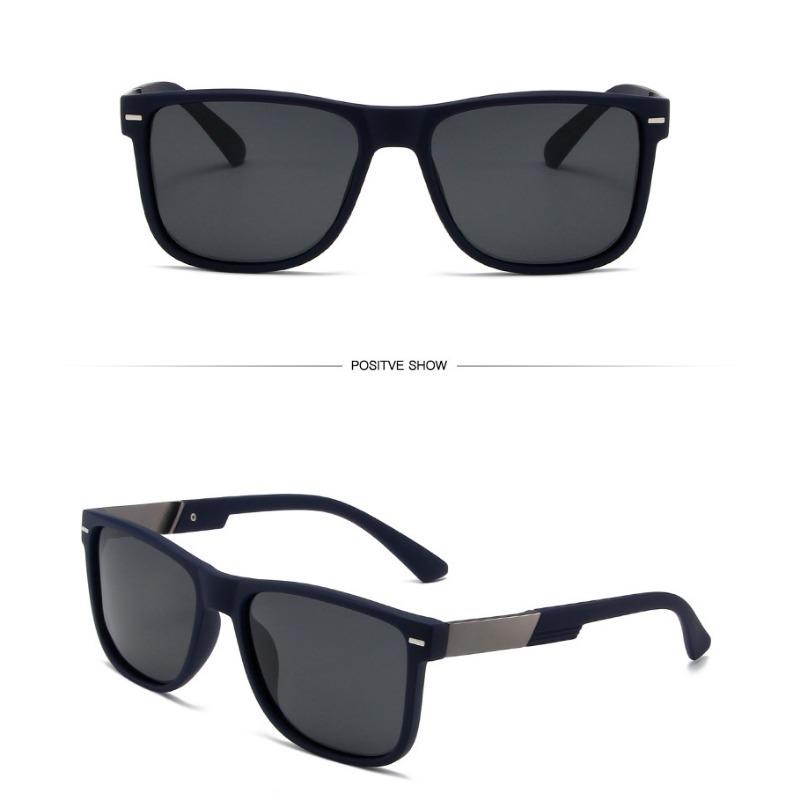 Square Sunglasses for Men Polarized UV400 Fashion Sunglass Sport Sun Glasses Driving Vintage Oversized Big UV Protection Shades