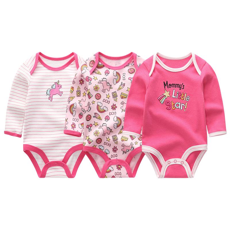 Unisex Baby Clothes Cotton Newborn Girl Boy Clothes Cartoon Infant Toddlers Jumpsuits Pajamas Clothing