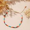 Bohemian Ethnic Gradient Beaded Rainbow Bracelet for Women