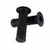 22mm 7/8"   Vintage Soft Rubber Handle Bar Hand Grips For Motorcycle Dirt Bike Black
