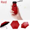 Parasol Portable Sunscreen Anti-UV Pocket Compact Mini Umbrella Rain Umbrella 5 Fold Sun Umbrella