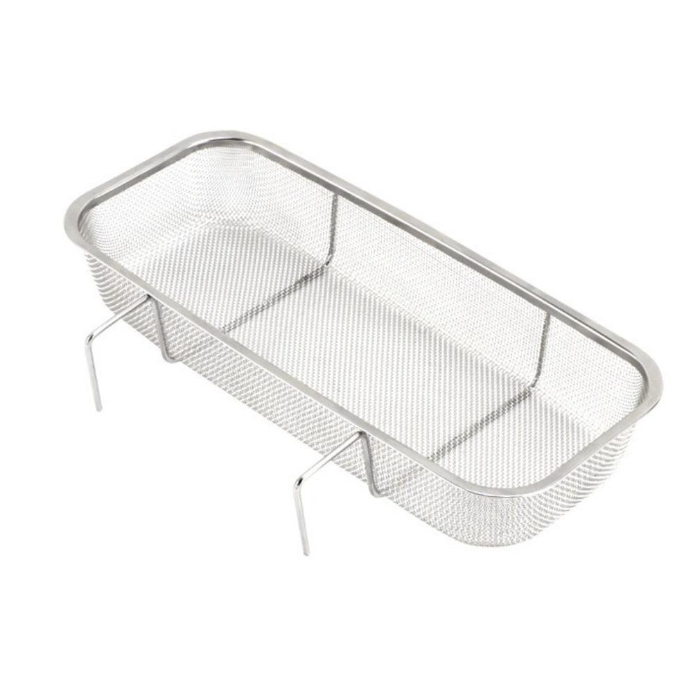 Thickened Kitchen Sink Drain Basket Stainless Steel Utensil Organizer Kitchen