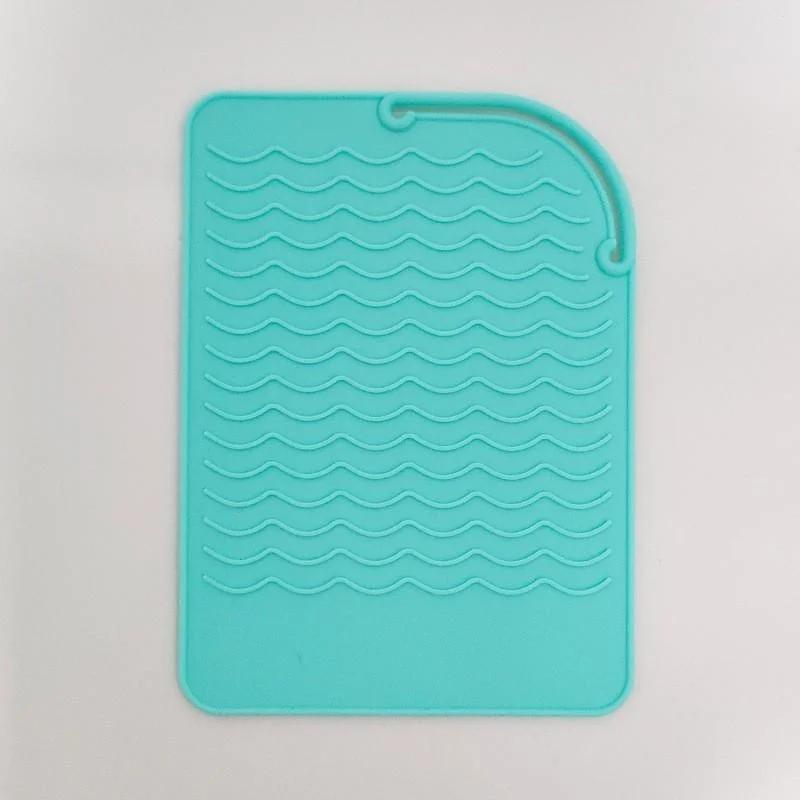 Зажим-палочка для кудрявых волос, изолирующая подставка, выпрямитель, палочка для завивки, силиконовая изолирующая подставка, противоскользящая силиконовая подставка, подставка для еды