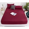 Простыня на резинке - HOME DECO - 200x200 см - 100% хлопок - Однотонная - Очень плотное плетение