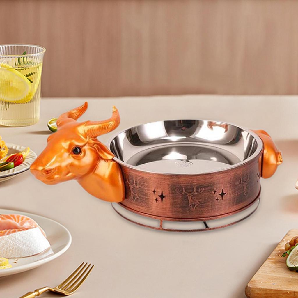 Dry Pot Alcohol Stoves Cookware Food Warmer for Picnic Party Restaurant Kitchen