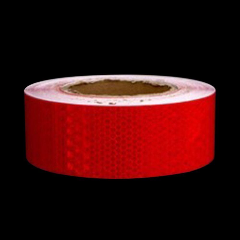 Пленка самоклеящаяся предупреждающая лента предупреждающая полоса светоотражающая лента для автомобиля безопасная наклейка-отражатель для автомобиля