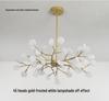Nordic Firefly Branch Chandelier - Creative Lighting for Living Room or Bedroom