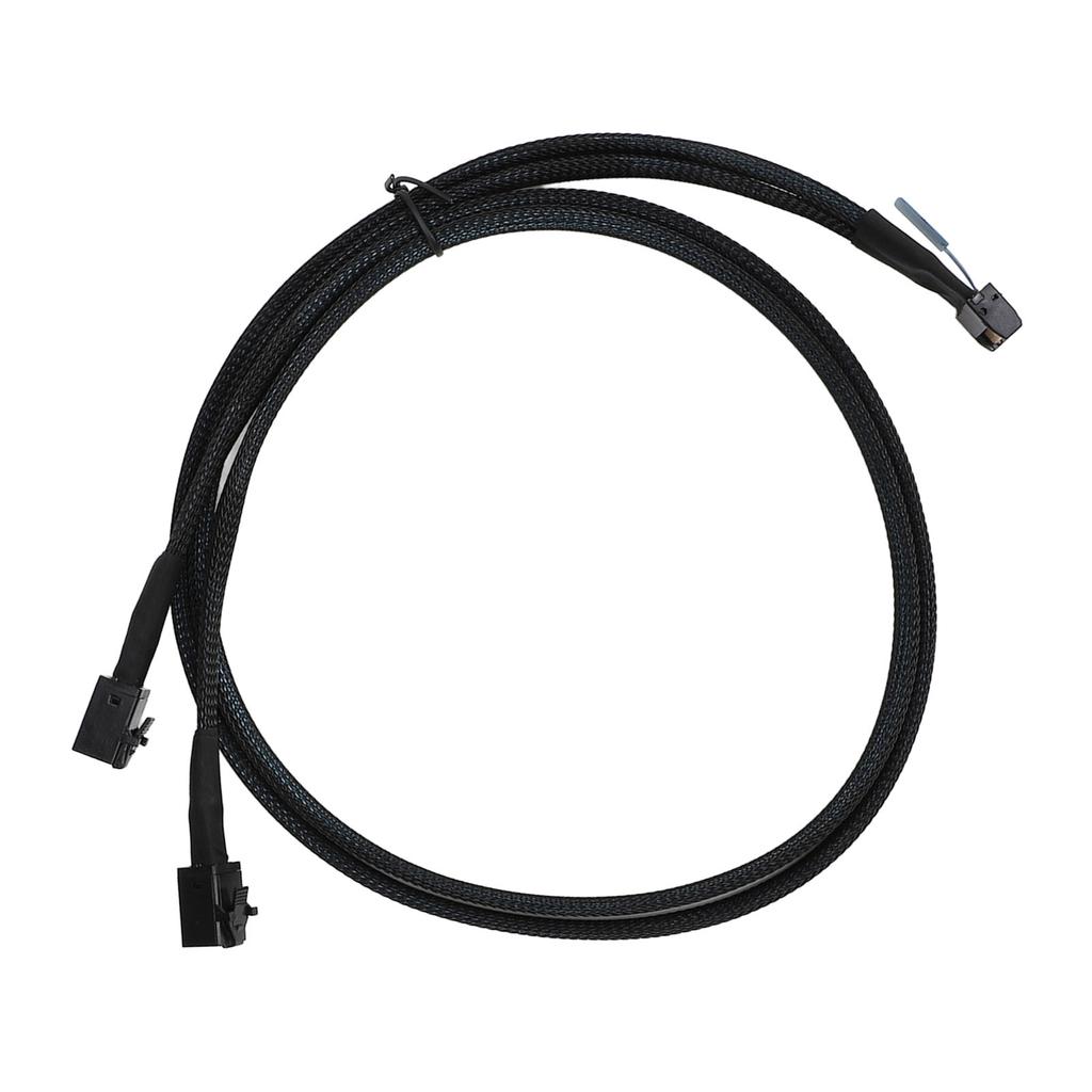 8i to 2 SFF 8643 Cable PCIe 5.0 32GT s for MCIO X8 to Mini SAS HD SFF 8643 Cord for Server Data Center 31.5in