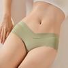 Women's Spring and Autumn Traceless Antibacterial Low Waisted Panties