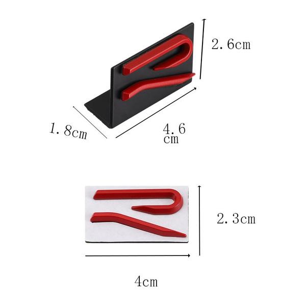 Наклейка на автомобиль R Racing, логотип, эмблема, наклейки на переднюю решетку капота для Golf 8 MK8 MK5 6 7 Scirocco Passat R36 2020 года