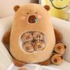 Plush Capybara Toy  A Large Bag  Creative Capybara Stuffed Dolls  Toys Plush