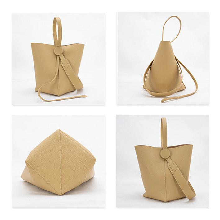 2025 New Women's Fashion All-match Shoulder Bucket Bag Soft Leather Composite Crossbody Bags Luxury Designer Bag For Woman