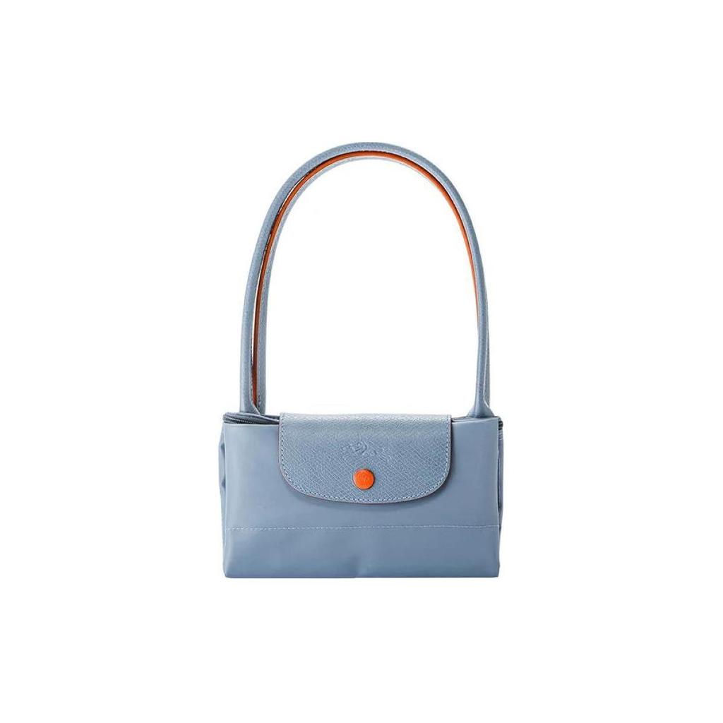 New LONGCHAMP Le Pliage Nylon Handbag Shoulder Bag Women's Blue 1899619564