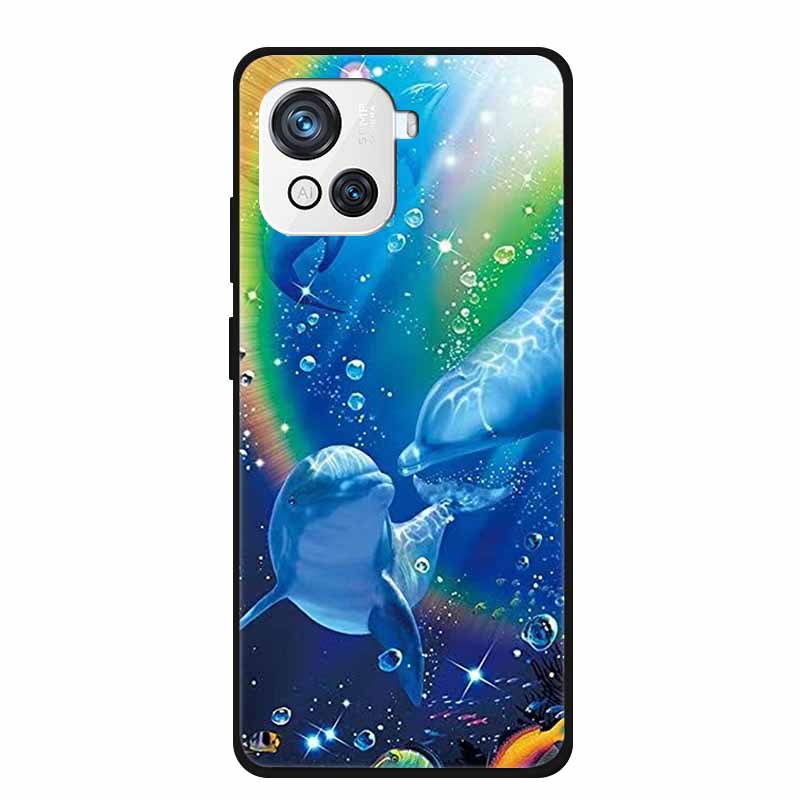 Для чехла Oscal C80 Защитная крышка 6.5" Крутой Лев Кошка Мягкий Силикон Задняя Панель Телефона Для Blackview Oscal C80 C 80 Бампер Чехол