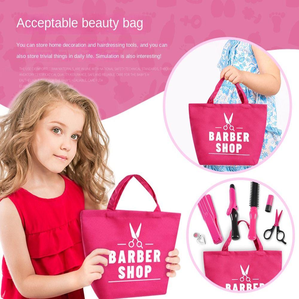 Расческа для девочек, ролевые игры, игрушки, фартук, косметическая ручка, коробка, детский набор косметики, детские подарки