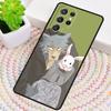 Чехол для телефона Beastars Волк Кролик для Samsung Galaxy note 10 pro S26 Ultra S23 S24 FE S25 S21 S22 PLUS ударопрочный