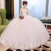 Women Bridal Wedding Dress Big Petticoat Floor Length 6 Steel Hoops 6 Layer Yarn Elastic Waistband