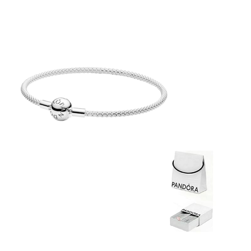 Pandora Браслеты из стерлингового серебра 925 пробы Женские Серебряные 596543