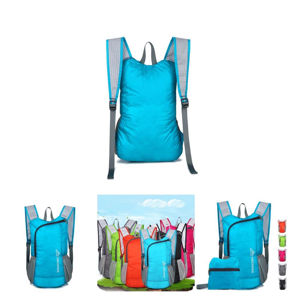 Прочный нейлоновый рюкзак для улицы, отличающийся сверхлегким дизайном и складной водонепроницаемой конструкцией